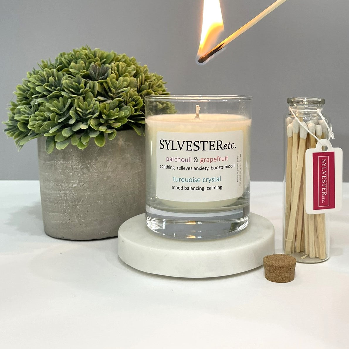 SYLVESTERetc. Safety Matches Glass Bottle
