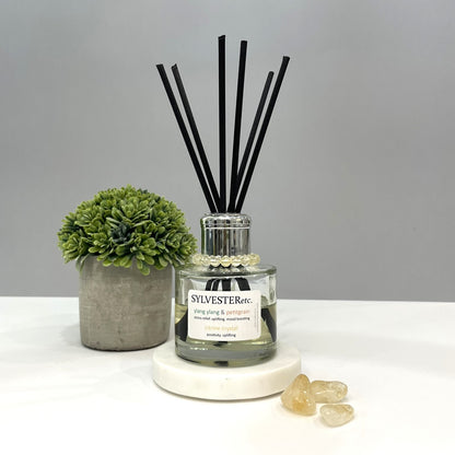 Ylang Ylang & Petitgrain Citrine Crystal Reed Diffuser