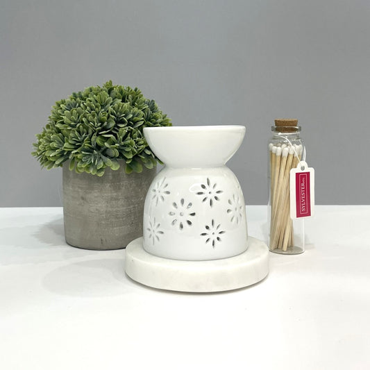Flower Detail Wax Melt Burner